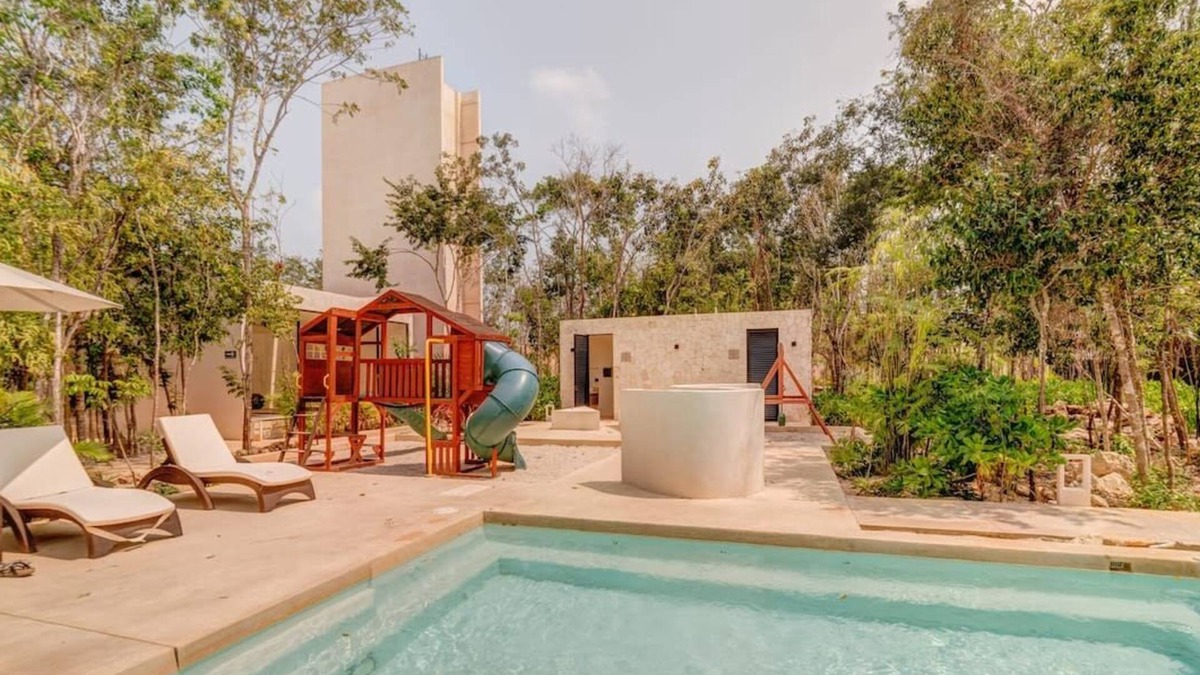 Tulum House | Private Pool, Yard, BBQ, Terrace, Town 10 min