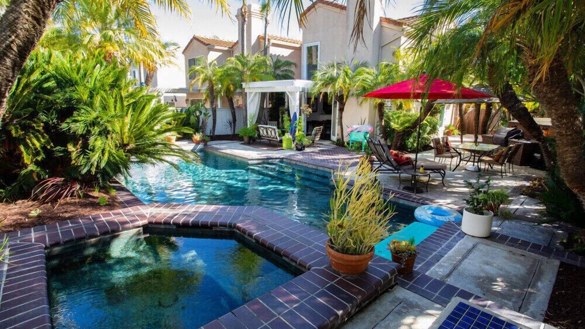 Laguna Niguel House | Private resort like home 2 bedrooms and 2 and a half baths.