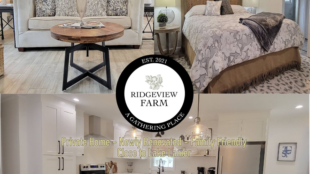 Flowery Branch House | Private Retreat - Close to Lake Lanier and Road Atlanta