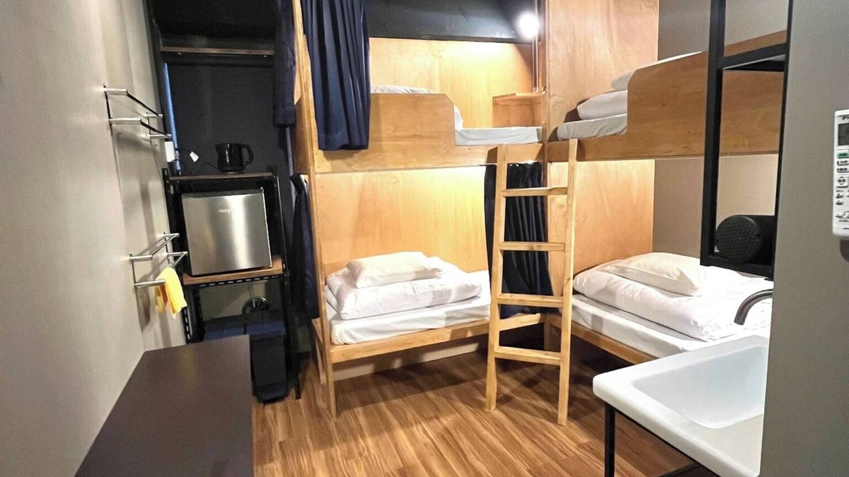 Mita Apartment | Private room for 4 people 2 single bunk beds/Minato-ku Tokyo