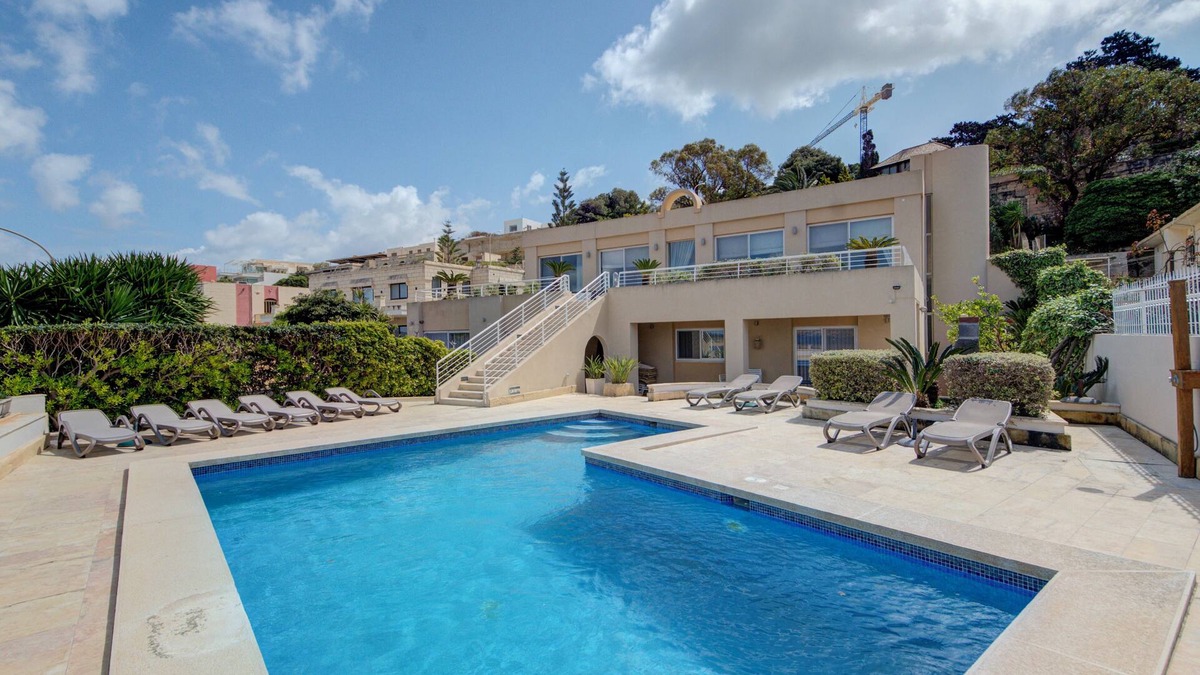 Santa Maria Estate Villa | Private Seafront Villa with swimming pool and views.