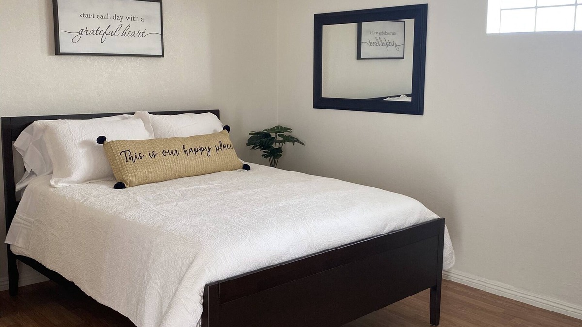 Tulare House | Private Studio with private entrance includes driveway parking space.