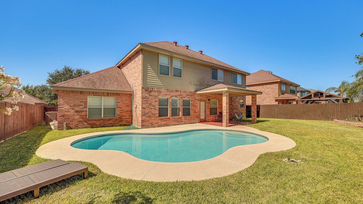 Palmhurst House | Private Theater & Pool: Spacious Mission Home