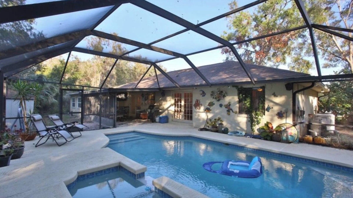 Seminole Woods House | Private tropical paradise in the heart of the community! Pool and Welcome Basket