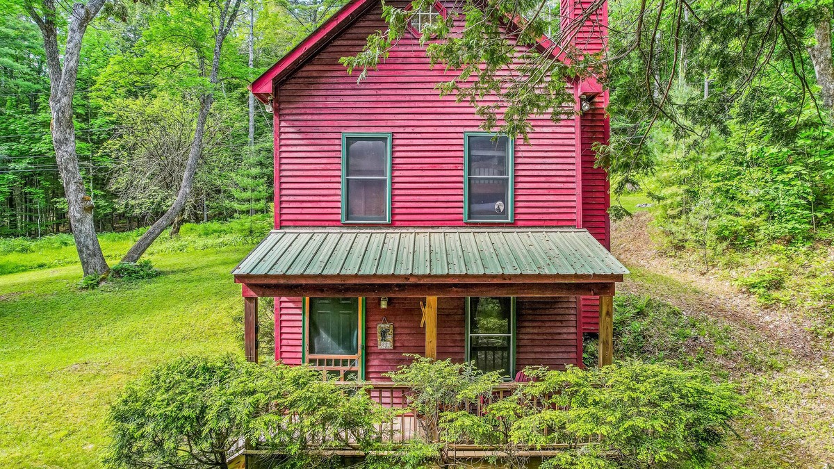 Schroon Lake House | Private, two-story home with a woodstove & firepit - two dogs welcome