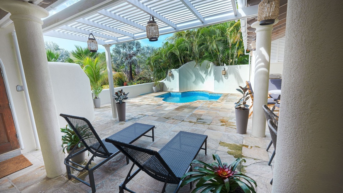 Lance aux Epines Villa | PRIVATE VILLA JACUZZI/POOL/BEACH NEAR: FOR FAMILY OR GROUP/FREE WELCOME DRINK