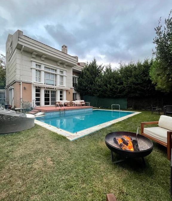 Kilyos Villa | Private Villa Near the Sea,4+1,Pools,Sauna,Jacuzzi