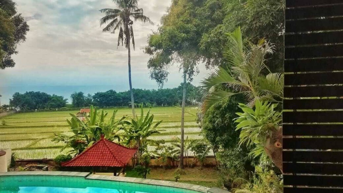 Umeanyar Villa | Private Villa North Bali with Ocean Pool Rice Field View