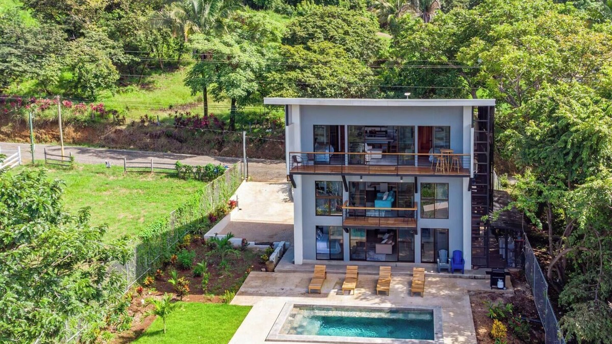 Canton Nandayure House | Private Villa w Pool in Jungle with Ocean Views