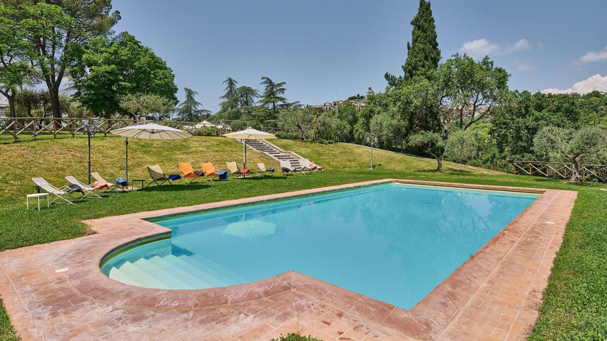 Agello Villa | Private Villa with private pool, WIFI, A/C, TV, patio, panoramic view, parking, close to Perugia