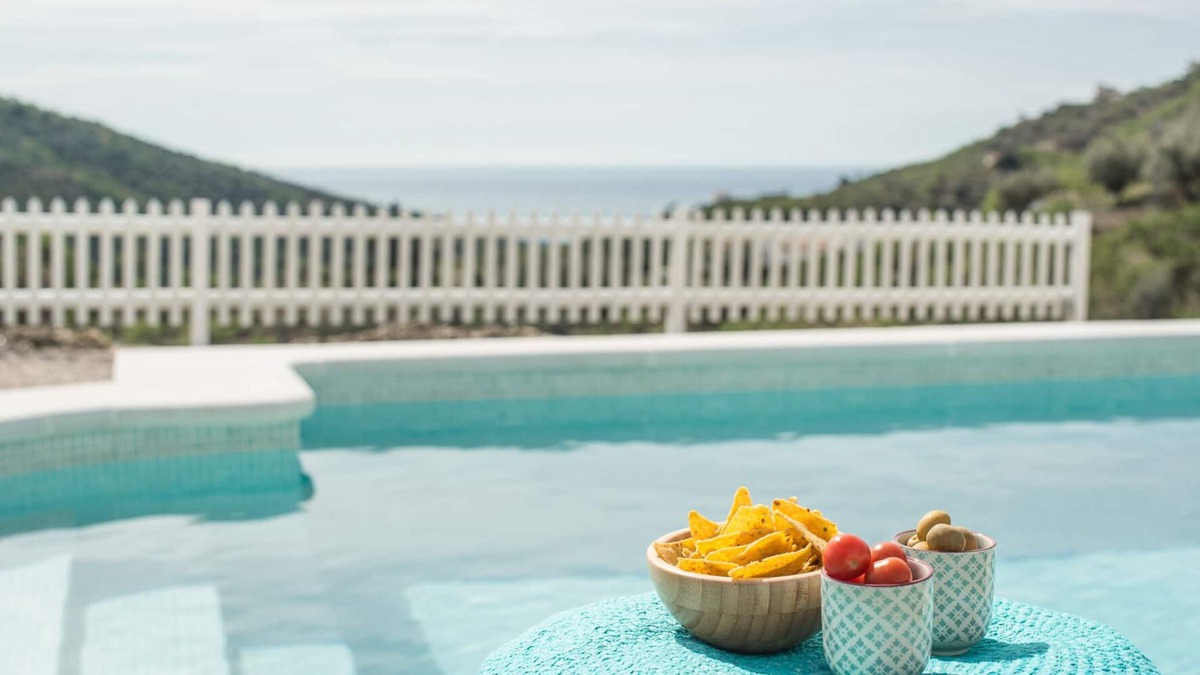 Arenas House | Private villa with sea view & swimming pool in the hills, 45 km from Màlaga