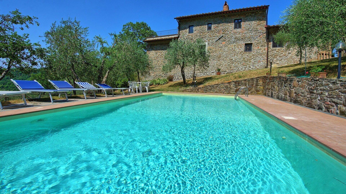 Greve in Chianti Villa | Private Villa with WIFI, private pool, TV, panoramic view, parking, close to Greve In Chianti