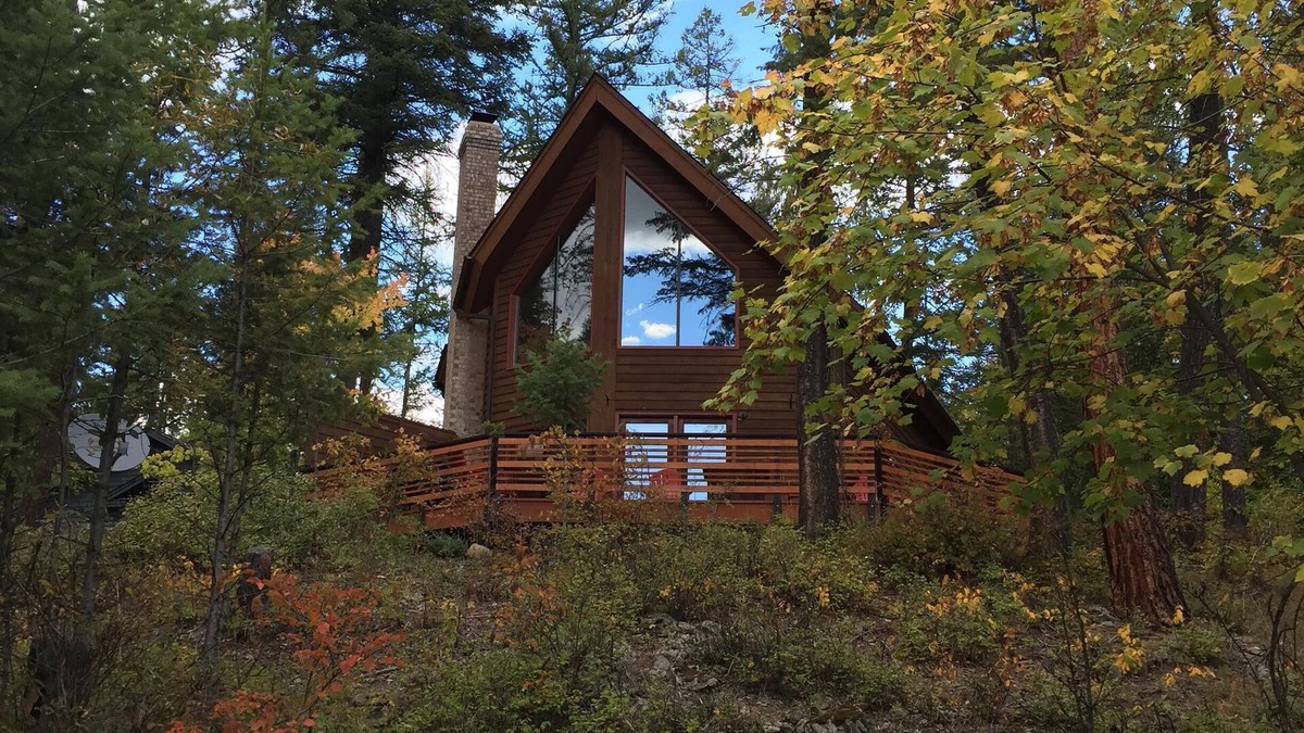 Whitefish Cabin | Private Whitefish, Montana A-Frame.