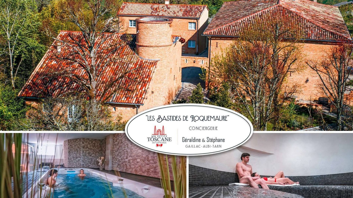 Roquemaure House | Privatisation of the estate - Swim spa - Hammam - Sauna - 40 pers.