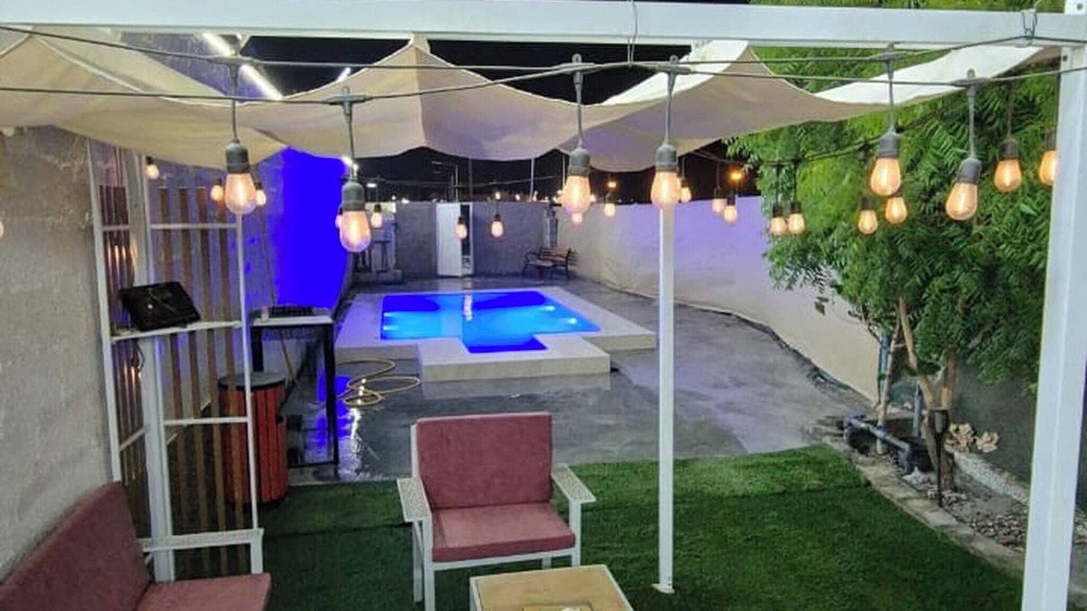 Hatta Ski Chalet | Privet Pool Chalet with Breakfast