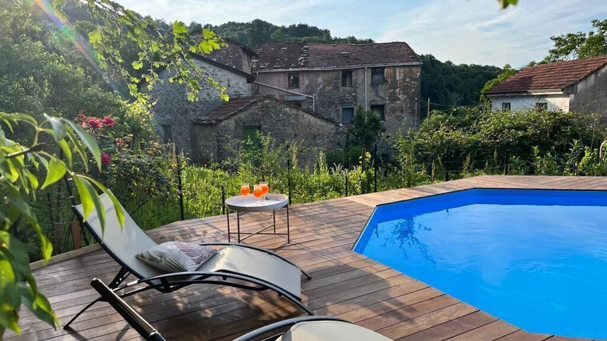 Ricco del Golfo di Spezia House | Proche des 5 Terres, Authentique Maison de Village, son Jardin et sa Piscine