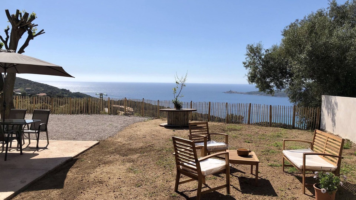 Cargese Apartment | PROMOTION: "Paomia" - New T3, air-conditioned, exceptional view