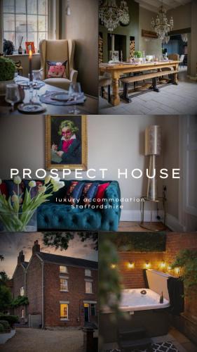 Betley House | Prospect House - Luxury Georgian Stay with Hot Tub