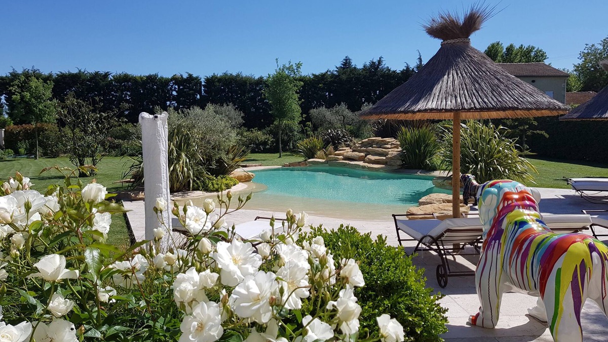 Chateaurenard Villa | Provencal country house with heated freeform pool