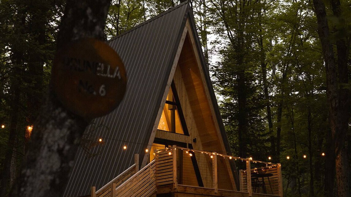 Thorne Cabin | Prunella № 6, Prunella № 6 - A-Frame Cabin Getaway - Design, Comfort & Nature
