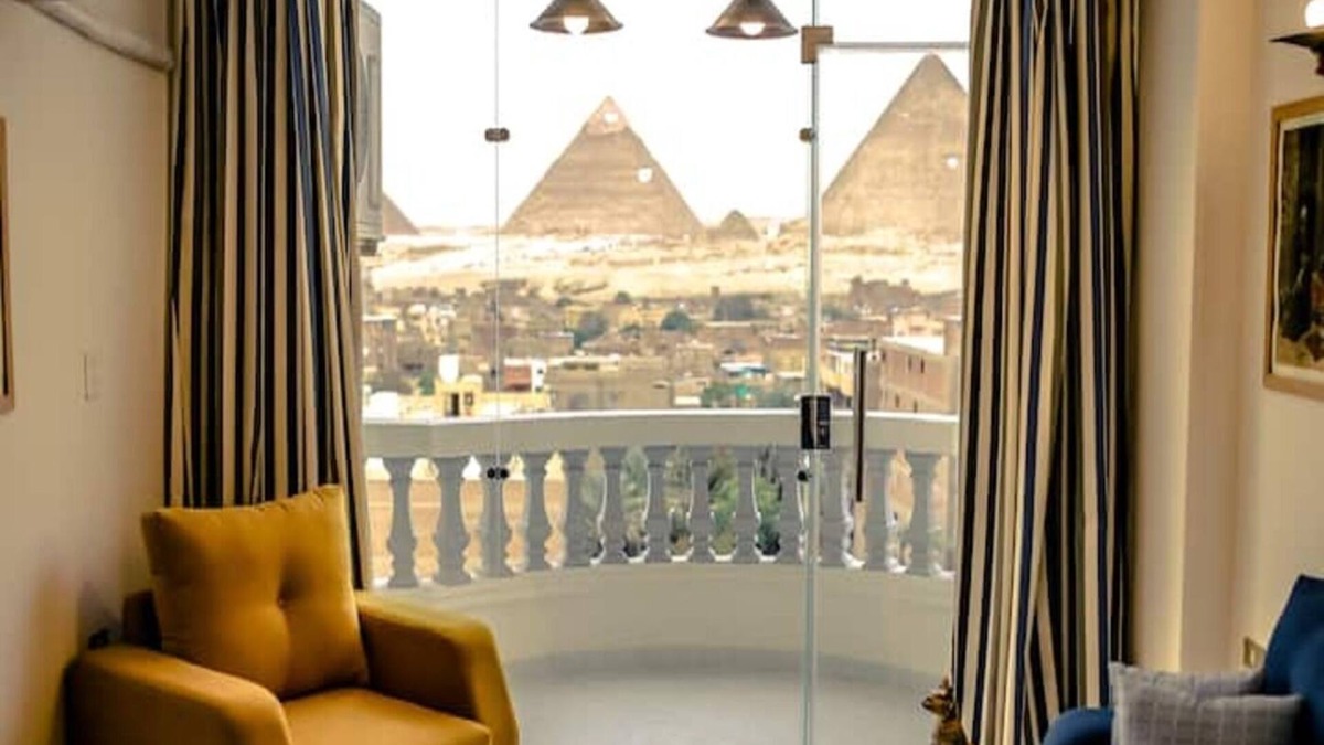 Al Haram Apartment | Pyramids Bay Apartment the best place to view the Giza Pyramids