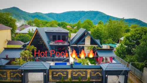 Gabala Villa | Qafqaz Modern Bungalow HOT POOL