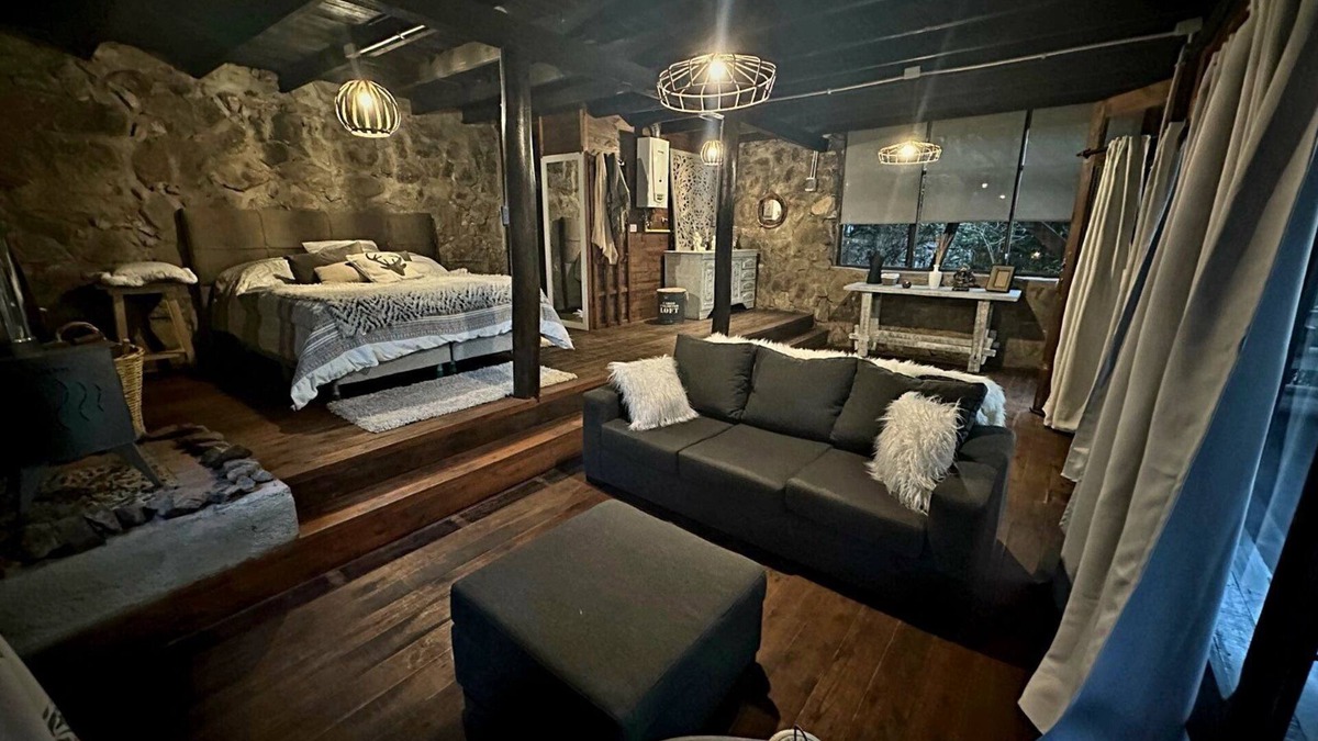 Rio Ceballos Cabin | Quadruple room at Posada Río Ceballos