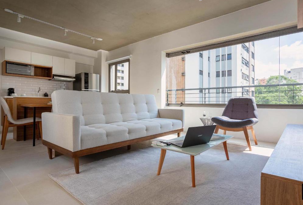 Vila Nova Conceicao Apartment | Quarto Sala 48m2 Parque Ibirapuera Itaim Bibi