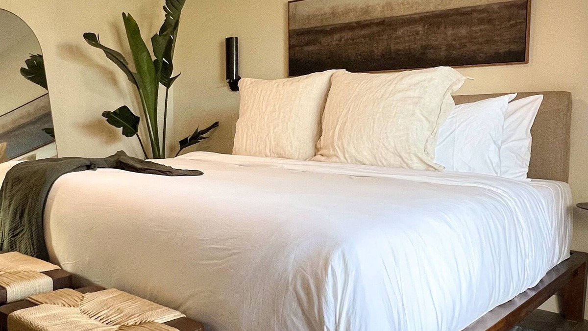 Old Las Palmas Hotel | Queen Suite with Poolside Charm