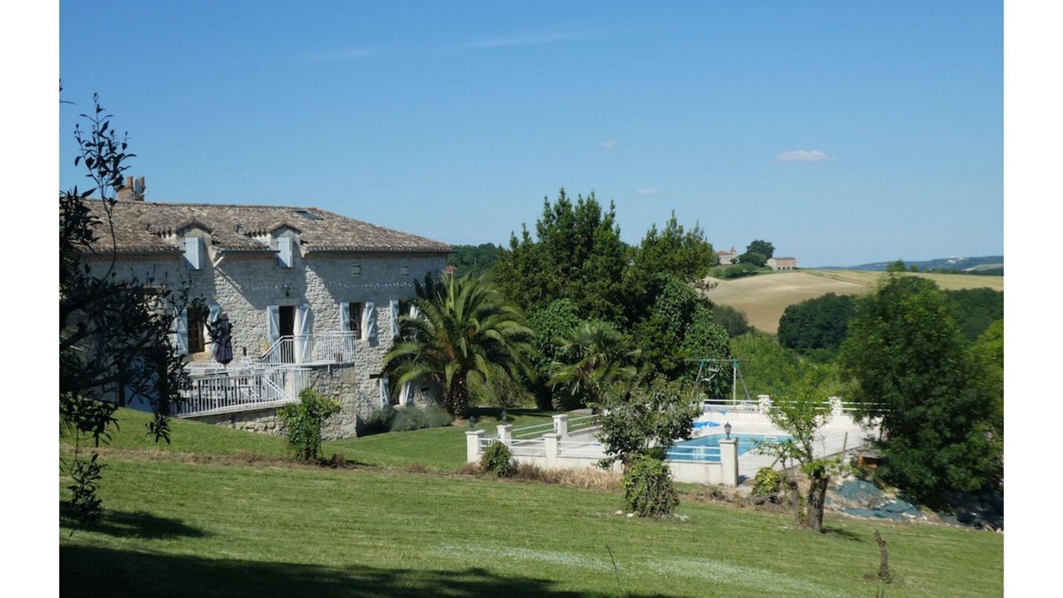 Saint-Nazaire-de-Valentane Other | Quercy house, open view, private pool - 15 people