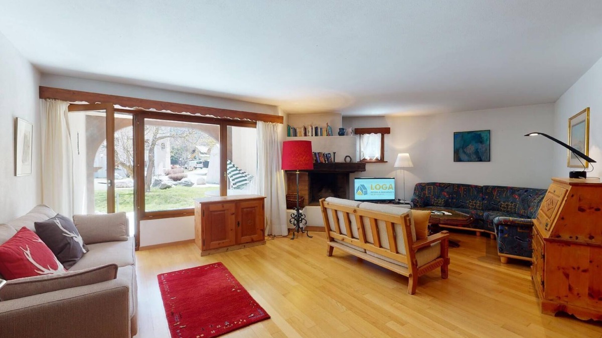 Sils-Maria Apartment | Quiet 3-room apartment on the ground floor, ca.