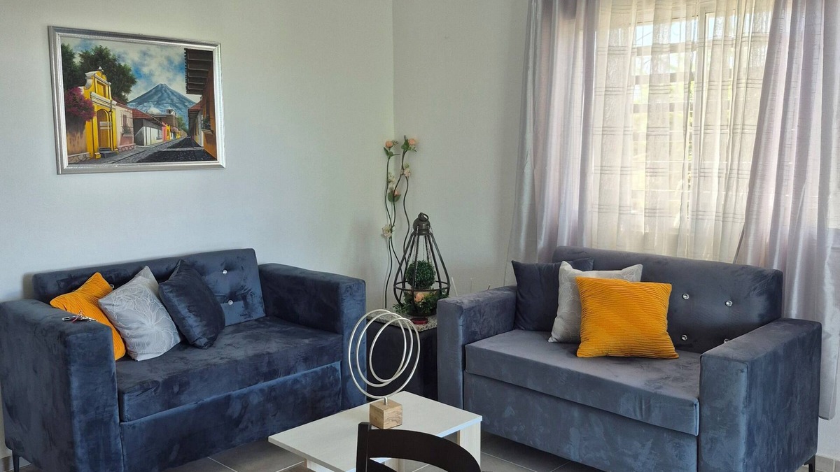 Nagua Apartment | Quiet and clean 2-bedroom apartment in Nagua Suburb with AC and private parking