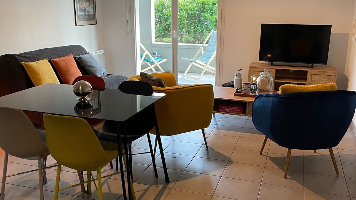 Les Moutiers-en-Retz Apartment | Quiet apartment near the sea in a residence