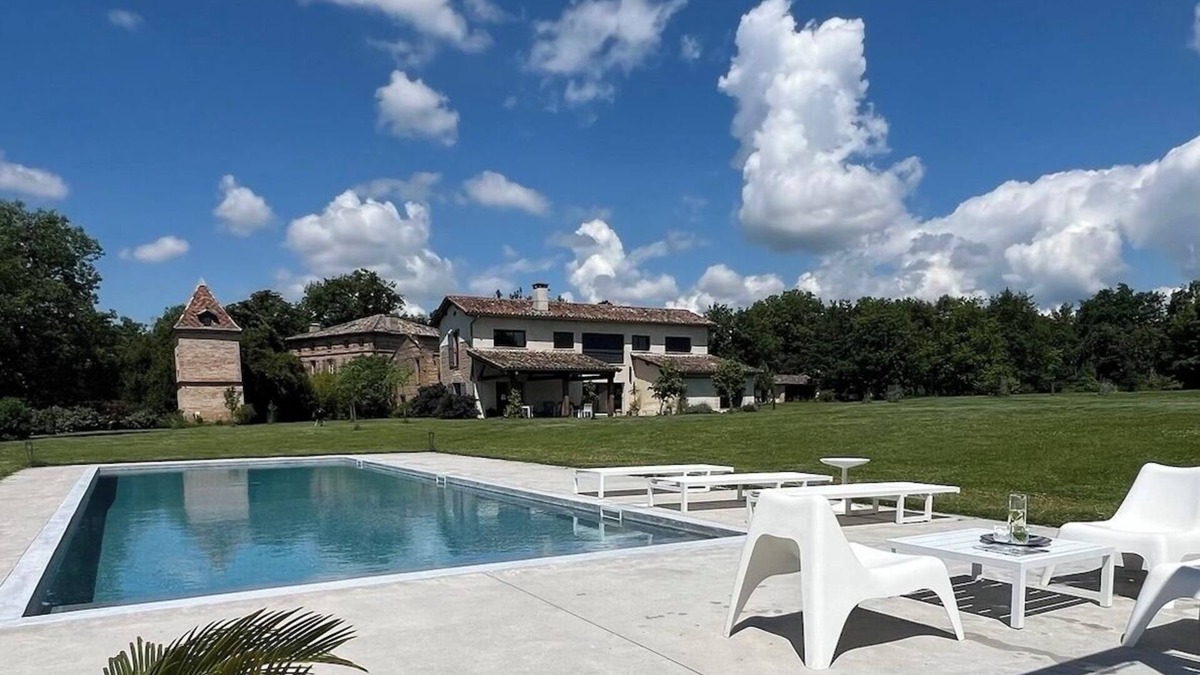 Coufouleux House | Quiet architect-designed house with swimming pool, spa&trampoline 5ha 30 min Toulouse and Albi