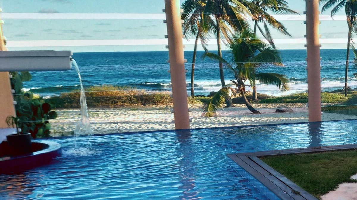 Itapua House | Quiet beachfront 4/4 AC - 8km from airport -Not village