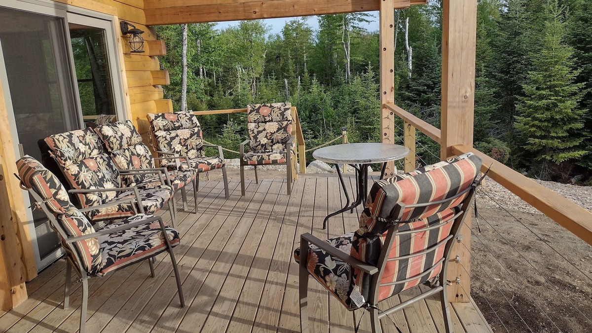 Surry Cabin | Quiet cabin in the woods with beautiful ocean views on the rocky Maine coast!