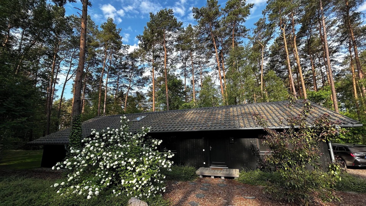 Schonberg House | Quiet forest house by a small bathing lake