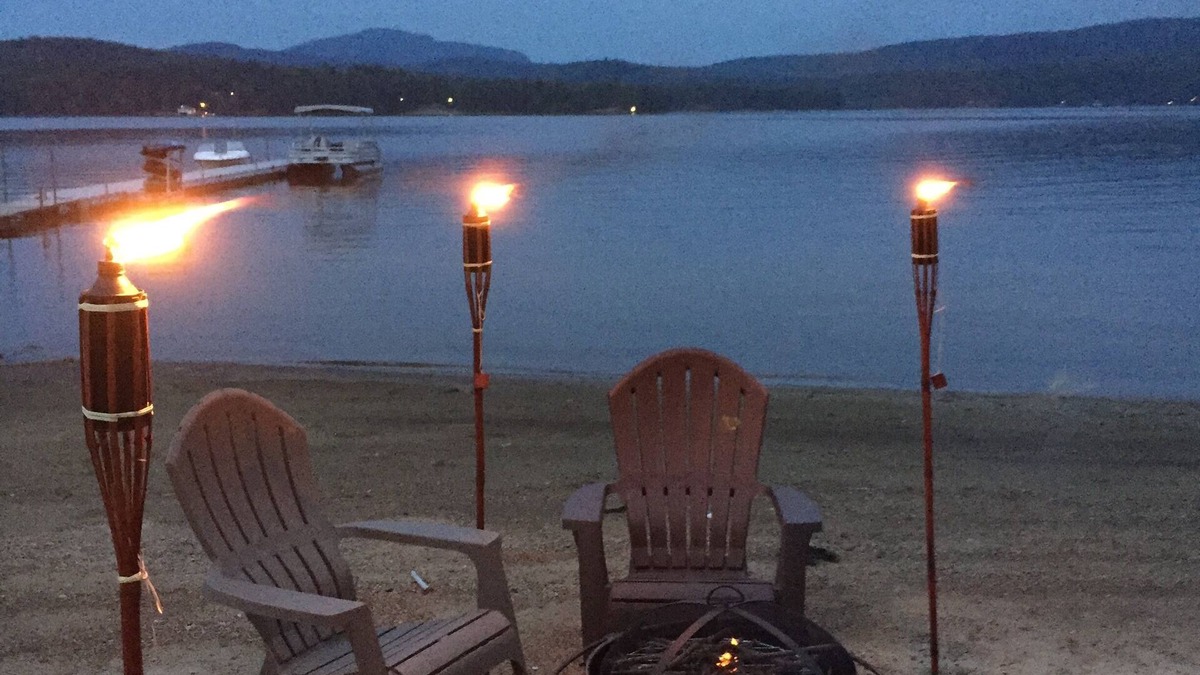 Schroon Lake Apartment | Quiet Getaway With Beautiful Beach View.