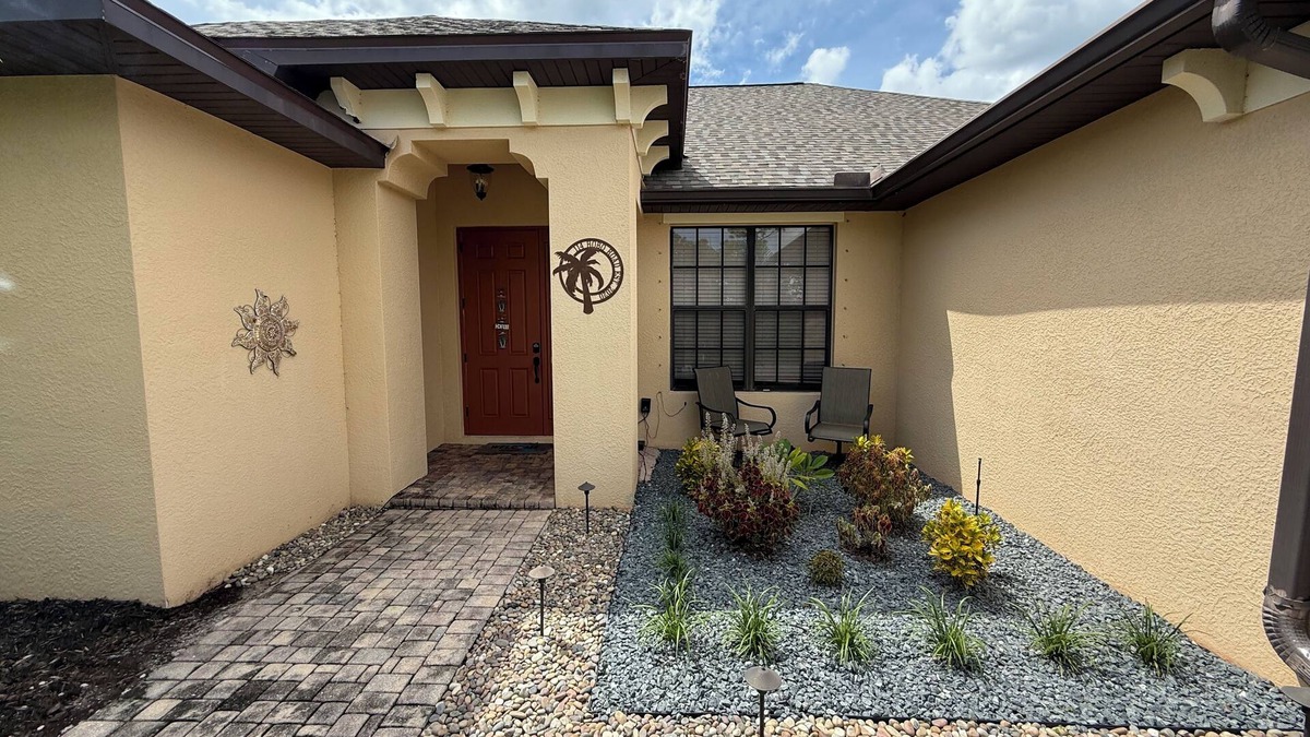 Rotonda Lakes House | Quiet neighborhood and heated pool. 4 bedroom, three bathroom home.