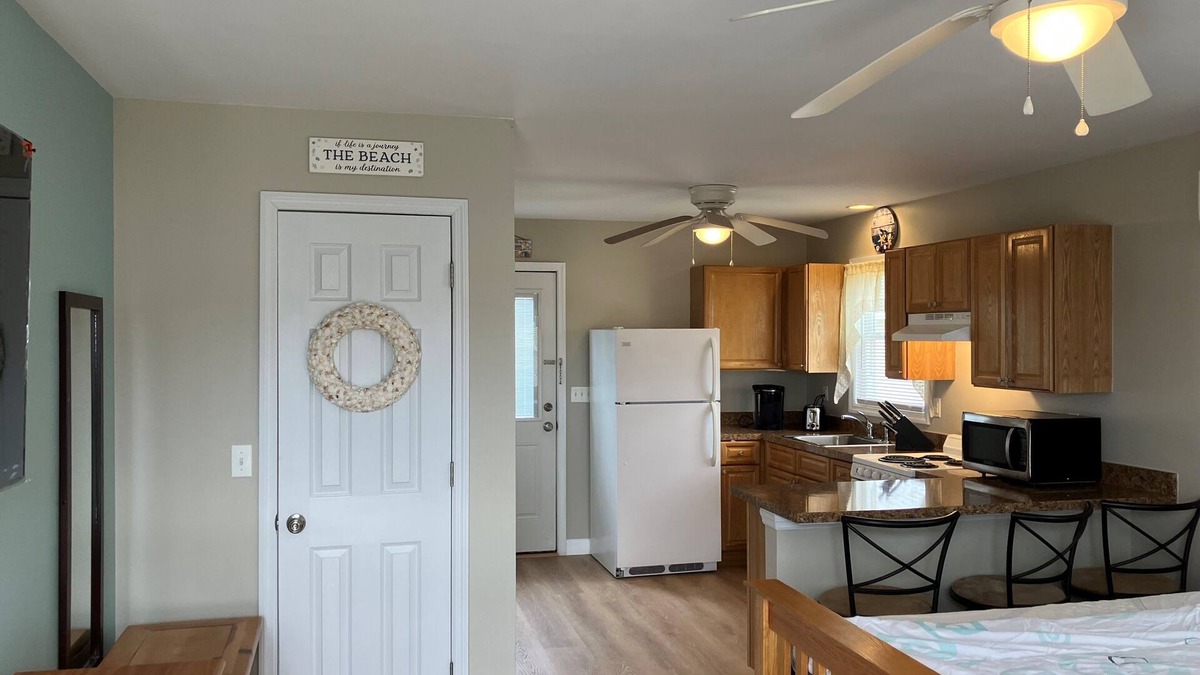 Seaside Heights Apartment | Quiet North End - Studio Unit, Super Private + Off Street Parking!