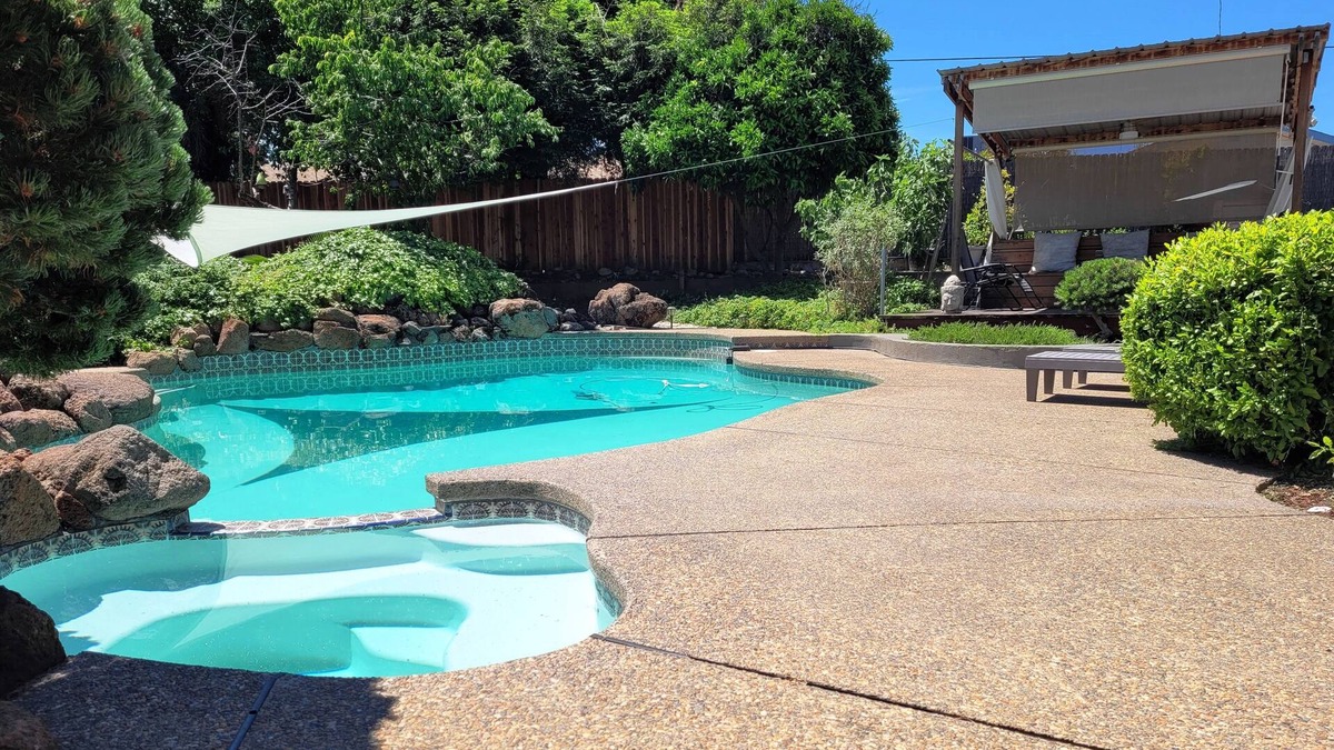 Rancho Cordova House | Quiet Oasis with Pool & Hot Tub just off Riverfront