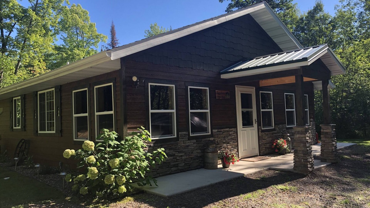 Stone Lake Cabin | Quiet Private Get-Away Near Stone Lake, WI Snomobile & ATV Trails