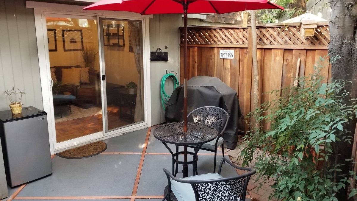 Los Gatos Apartment | Quiet Private Los Gatos Cottage B