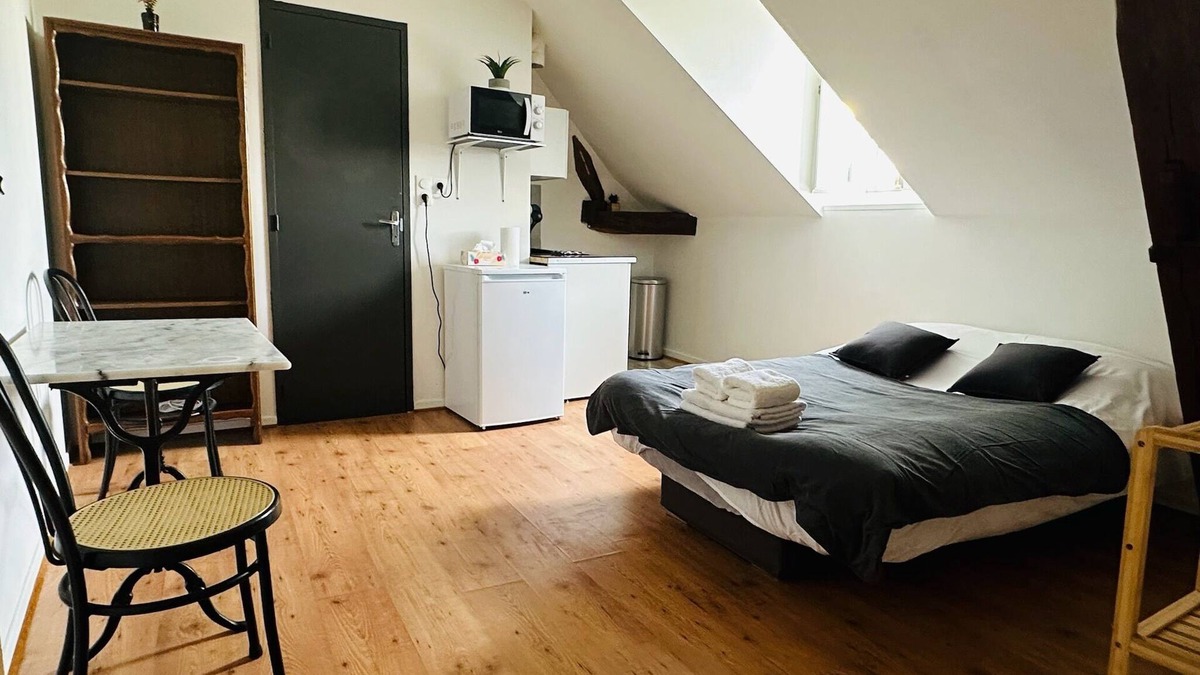 Old Town Apartment | Quiet Studio 12 with Wifi and Parking in Troyes