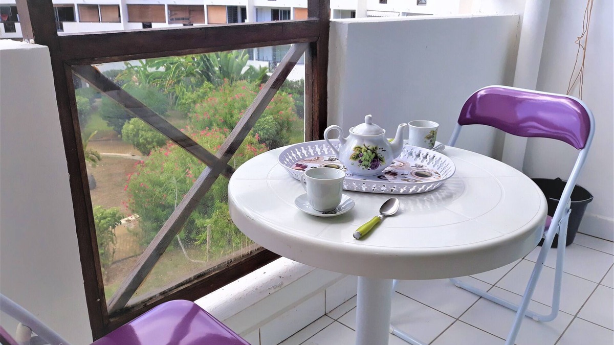 Cap Champagne Apartment | Quiet studio, Zen, 400m from the beach of Boucan Canot St Gilles les Bains