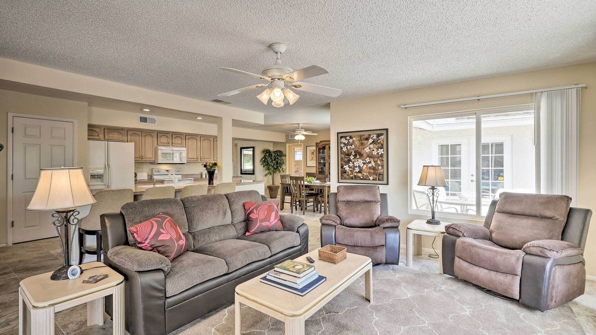Sun City House | Quiet Sun City Home w/Grill - Golf & Hike Nearby!