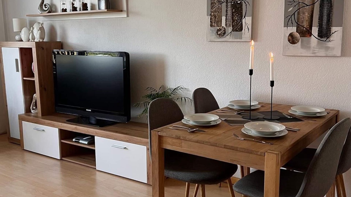 Berlingen Apartment | Quiet vacation apartment with terrace New infrared cabin