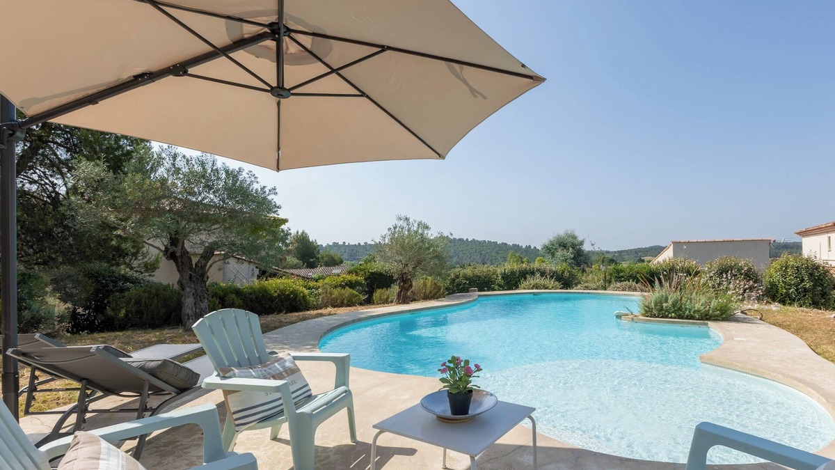 Combaillaux Villa | Quiet villa near Montpellier and the sea, swimming pool, air conditioning, beautiful view