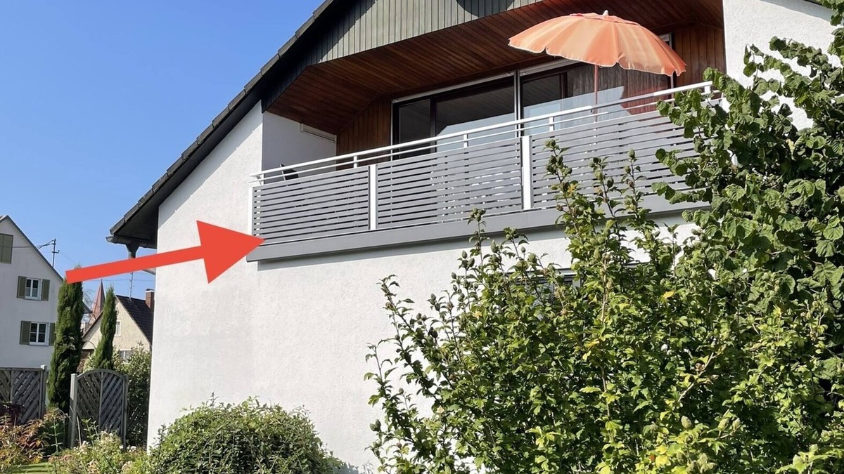 Langenargen Condo | Quietly located vacation apartment with balcony - 4km from Lake Constance