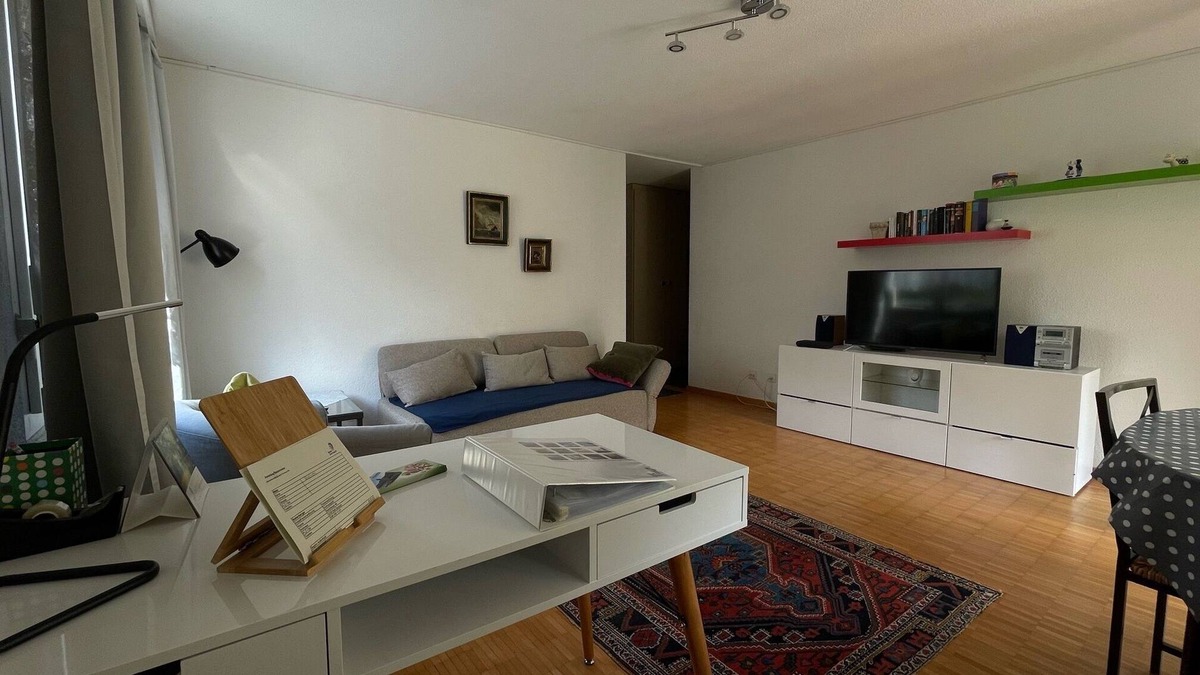 Bad Zurzach Apartment | Quietly located 2 room apartment with patio